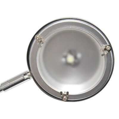 Creekwood Home Sleek Essentials 21" Pivot Arm Modern LED Desk Lamp,Chrome (CWD-1011-CH)
