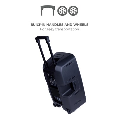 ION Total PA Ultimate Bluetooth PA Speaker System, Black (IONIPA161)