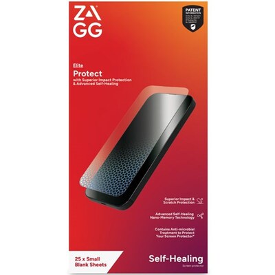 Zagg ISoD Elite Film Screen Protector for Small Devices, 25/Pack (200211434)