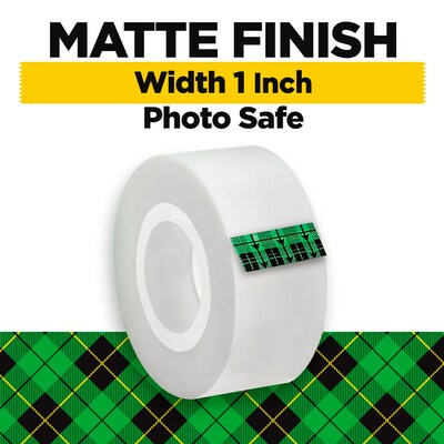 Scotch Magic Invisible Clear Tape Refill, 1 x 36 yds., 1 Core (810-11296)