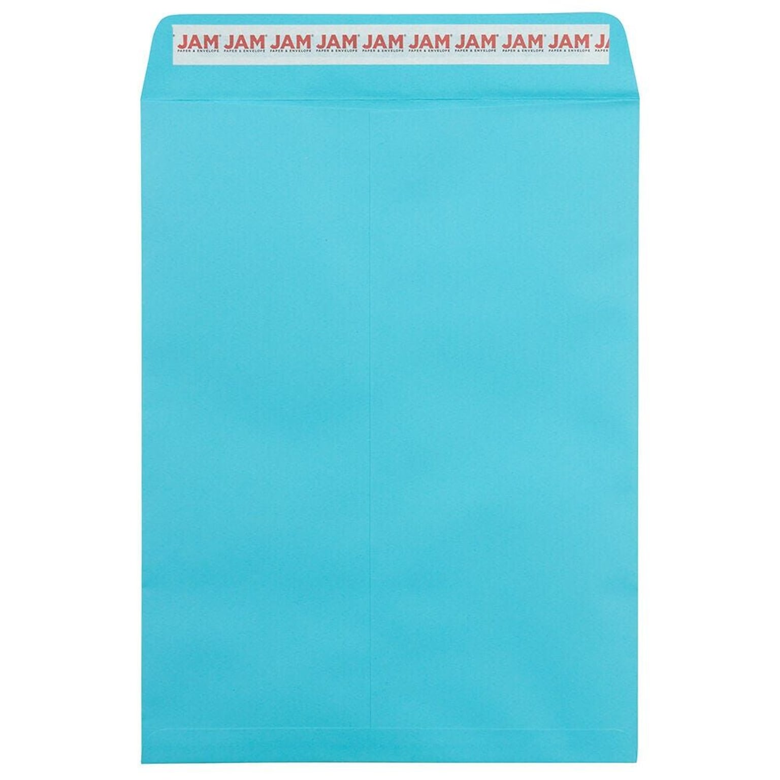 JAM Paper Self Seal Catalog Envelope, 9 x 12, Blue, 25/Pack (188047509)