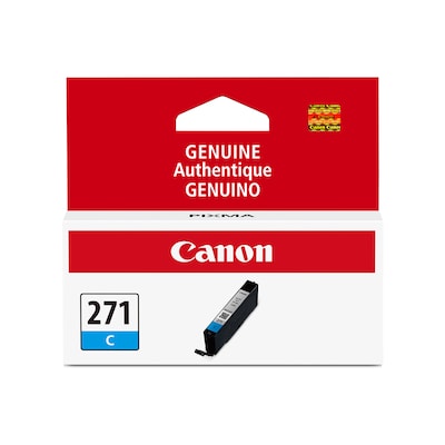 Canon 271 Cyan Standard Yield Ink Cartridge (0391C001)