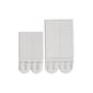 Command™ Small and Medium Picture Hanging Strips, White, 8 Medium and 4 Small Sets/Pack (17203-ES)