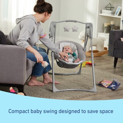 Graco Slim Spaces Compact Baby Swing (2156182)