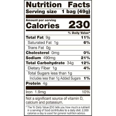 Gardetto's Original Recipe Snack Mix, 1.75 oz., 60/Carton (GAR20026)