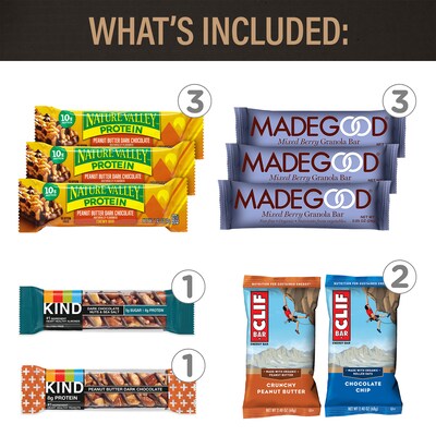 Break Box Pros Healthy Snack Mix, Assorted, 23/Pack (700-00001)