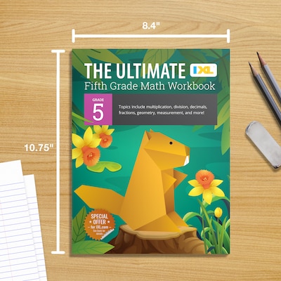 IXL Learning The Ultimate 5th Grade Math Workbook (201153)
