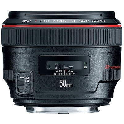 Canon EF 50mm f/1.2L USM Lens (1257B002)