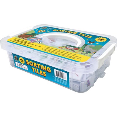 Teacher Created Resources Sorting Tiles, Multicolored, 450/Set (TCR21043)