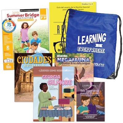 Summer Bridge Activities Summer Bridge Spanish Backpack, Grade 3-4 Workbook, 7/Set (CD-145439)