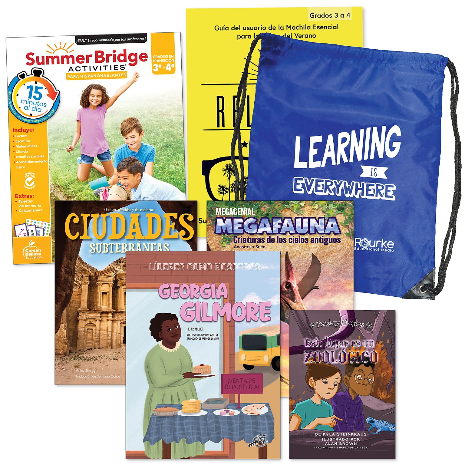 Summer Bridge Activities Summer Bridge Spanish Backpack, Grade 3-4 Workbook, 7/Set (CD-145439)