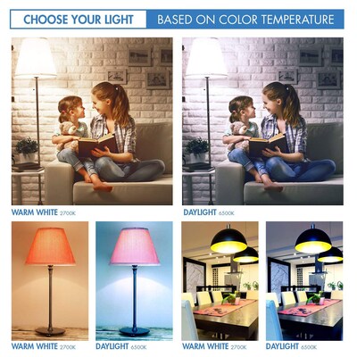 Viribright A19 14 Watts Soft White Houshold LED Bulb, 4/Pack (630335-4)