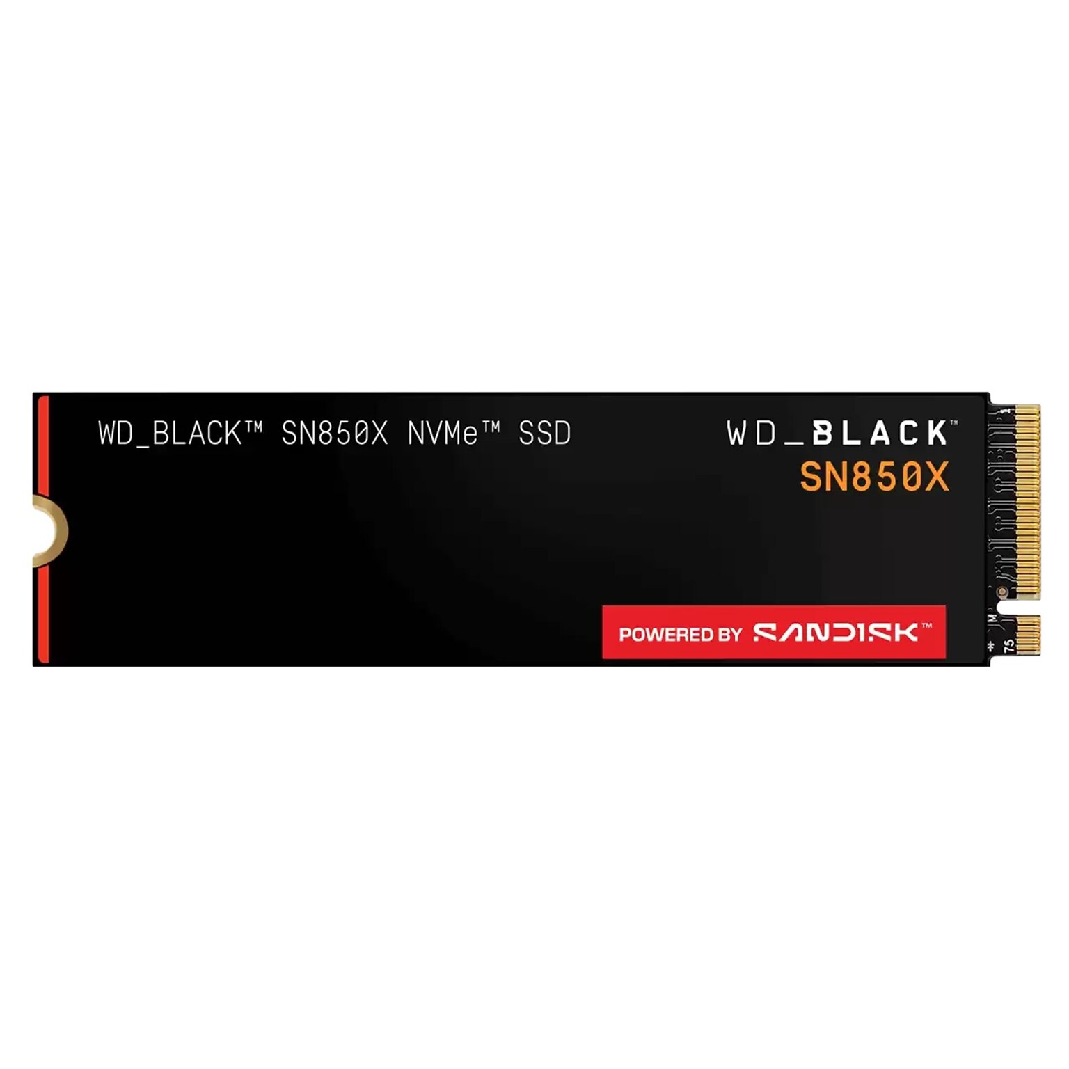WD_BLACK SN850X 1TB M.2 2280 PCIe Gen4 x4 NVMe Solid State Drive, TLC (WDS100T2X0E-00BCA0)