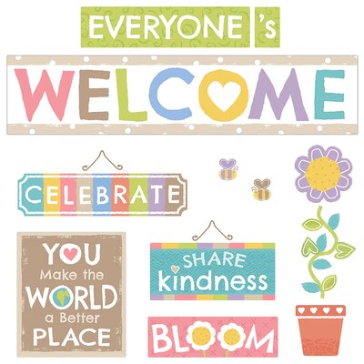 TREND Always Welcome Bulletin Board Set (T-8324)