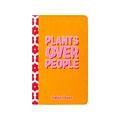 Pukka Pad Plants Over People Notebook, 5.28 x 8.46, Wide-Ruled, 96 Sheets, Orange (9705-SPP)