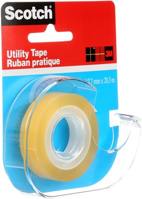 Scotch® Utility Tape, 1/2" x 22.22 yds. (RK-2S)