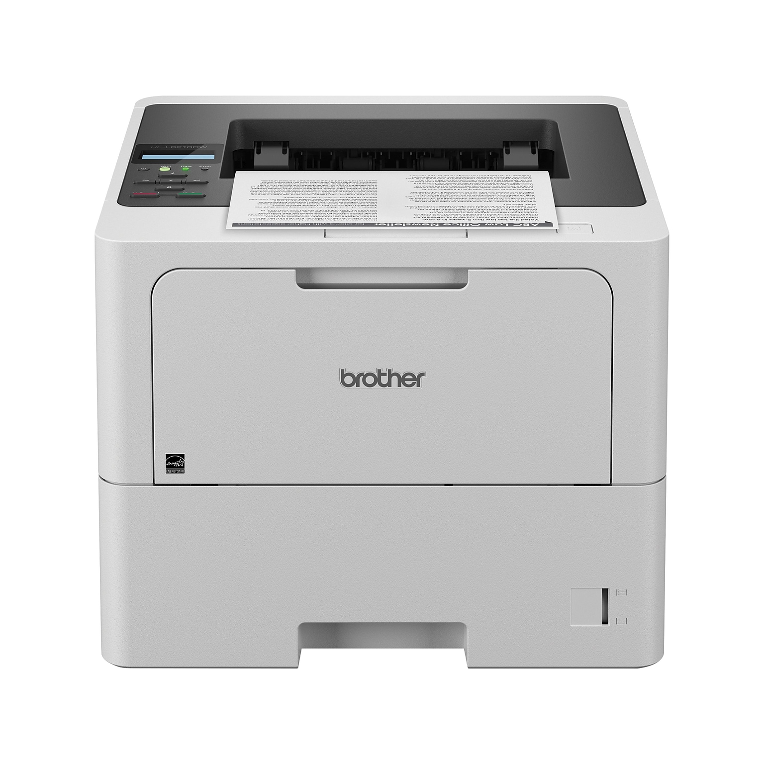 Brother Business Monochrome Laser Printer, Large Paper Capacity, Wireless Networking (HL-L6210DW)