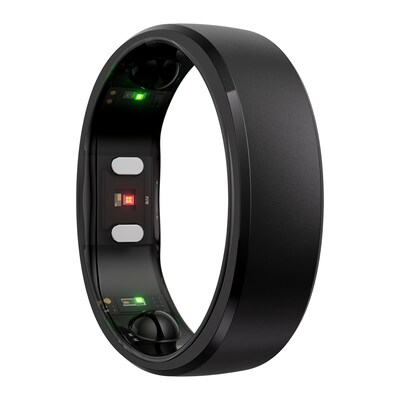 RingConn Gen 2 Ultra-Thin Smart Ring - Size Before You Buy - Size 8, Matte Black (123030805)