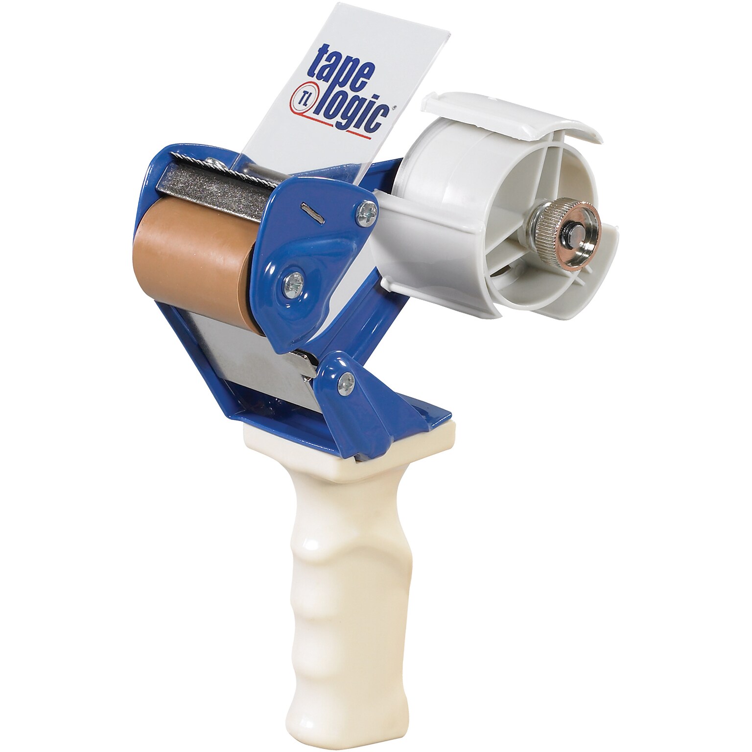 Tape Logic Work Horse 2 Packing Tape Dispenser, Blue/White (TDWH2)