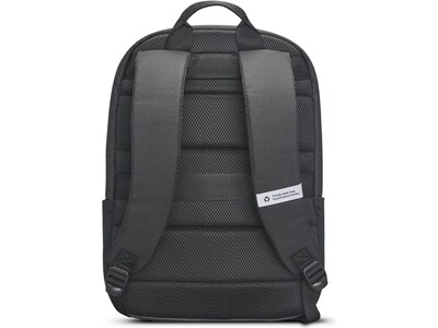 Solo New York Re:cover Laptop Backpack, Black Polyester (UBN761-4)