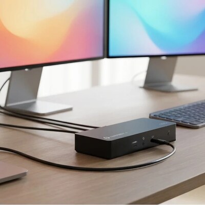 CODi CentroT4 Universal Docking Station for Thunderbolt 4 and USB4 Laptop (DSTB410-2)