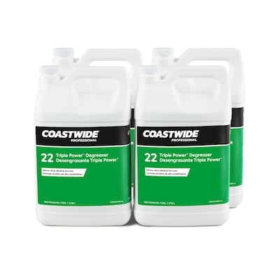 Coastwide Professional Degreaser Triple Power, 3.78L, 4/Carton (CW391001-A)