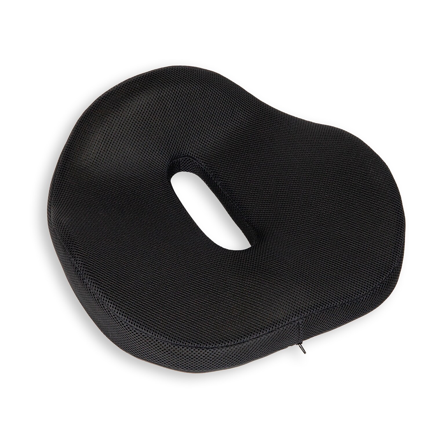 Mind Reader Donut Pillow with Air-Cloud Technology, Black (TAILST-BLK)