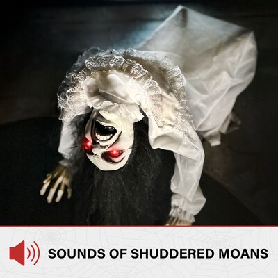 Haunted Hill Farm Lifesize Animatronic Possessed Woman (HHLADY-11FLSA)