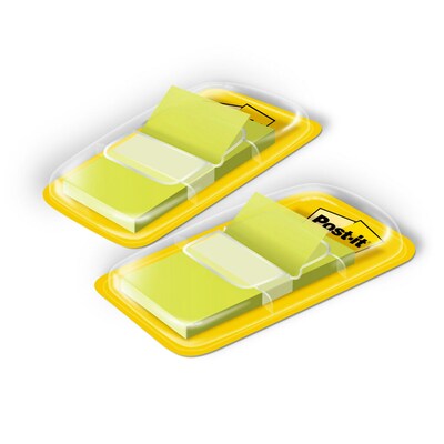 Post-it® Flags, 1" Wide, Green, 100 Flags/Pack (680-BG2)