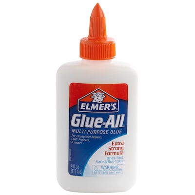 Elmers Glue-All Craft Glue, 4 oz., White (E1322)