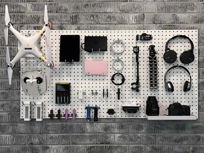 Triton Products DuraBoard 24 x 48 x 1/4 Pegboards, Set of 4 (DB-4)