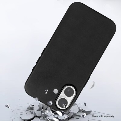 SaharaCase Indy Series MagSafe Phone Case for iPhone 17, Shock Absorbing, Scorpion Black (CP00929)