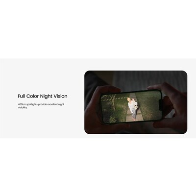 aosu Outdoor Smart Security Camera, White (C5E2CA11)