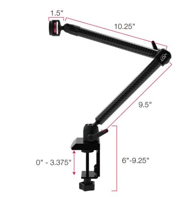 The Joy Factory Tournez MMU103 Clamp Mount Only, for iPad, Tablet PC (MMU103)