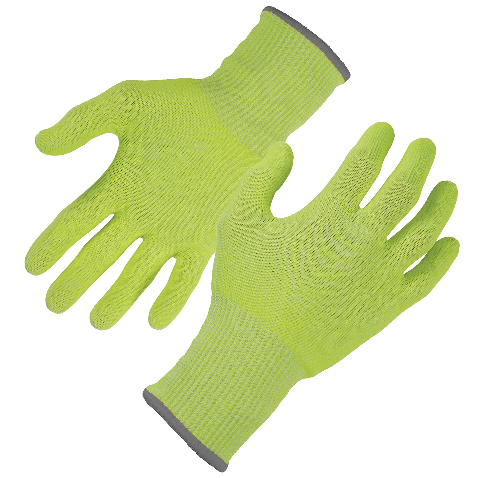 Ergodyne ProFlex 7040 Seamless Knit Cut Resistant Gloves, Food Safe, ANSI A4, Lime, Medium, 1 Pair (18013)