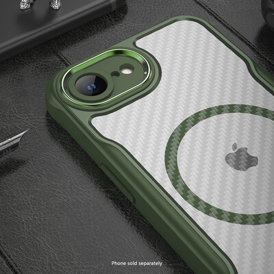 SaharaCase Venture Series MagSafe Phone Case for iPhone 16e, Shock Absorbing, Cactus Green (CP00823)