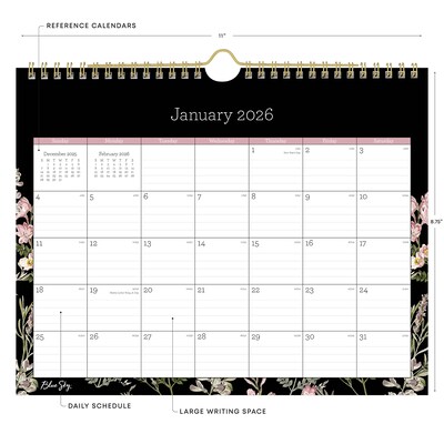 2026 Blue Sky Nevaeh 11 x 8.75 Monthly Desk Calendar (139941-26)
