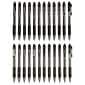 Zebra Z-Grip Retractable Ballpoint Pen, Medium Point, 1.0mm, Black Ink, 24 Pack (12221)