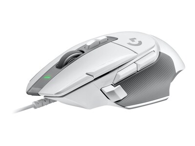 Logitech G502X Optical USB Gaming Mouse, White (910-006144)