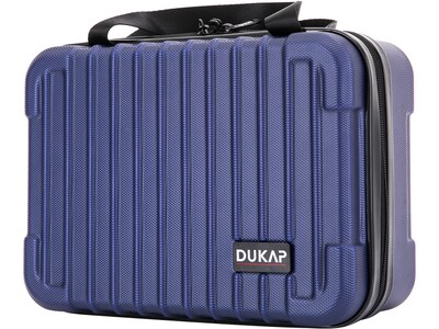 DUKAP Tour Hardside Spinner Toiletry Bag, 12", Blue (DKTOU00XS-BLU)