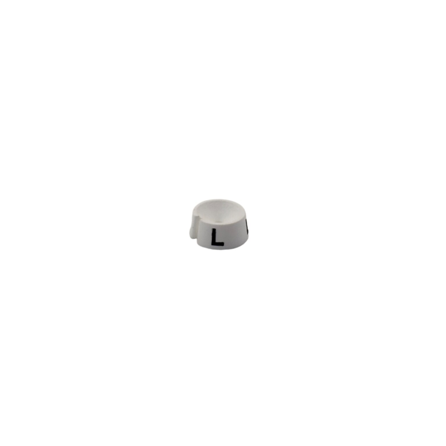 Nahanco Plastic Size Markers, White (SM25LWB)