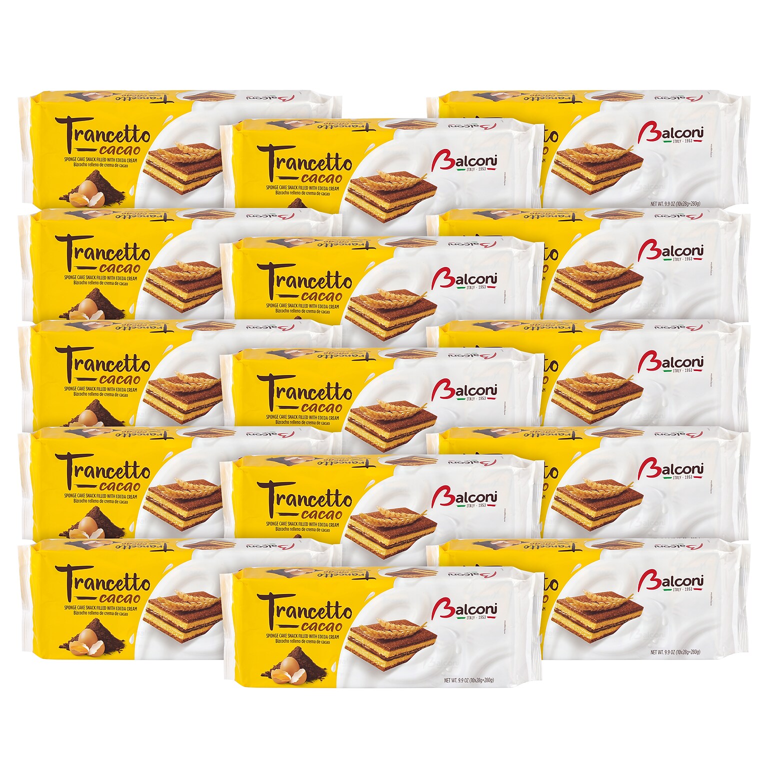 Balconi Trancetto Cocoa Wafers, 150/Pack (600-04193)