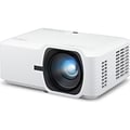 ViewSonic 5000 Lumens WXGA Laser Projector with 1.3x Optical Zoom, White/Black (LS740W)