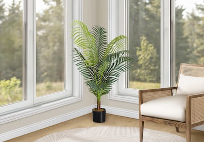 Monarch Specialties Inc. 47 Artificial Palm Tree in Pot (I 9537)