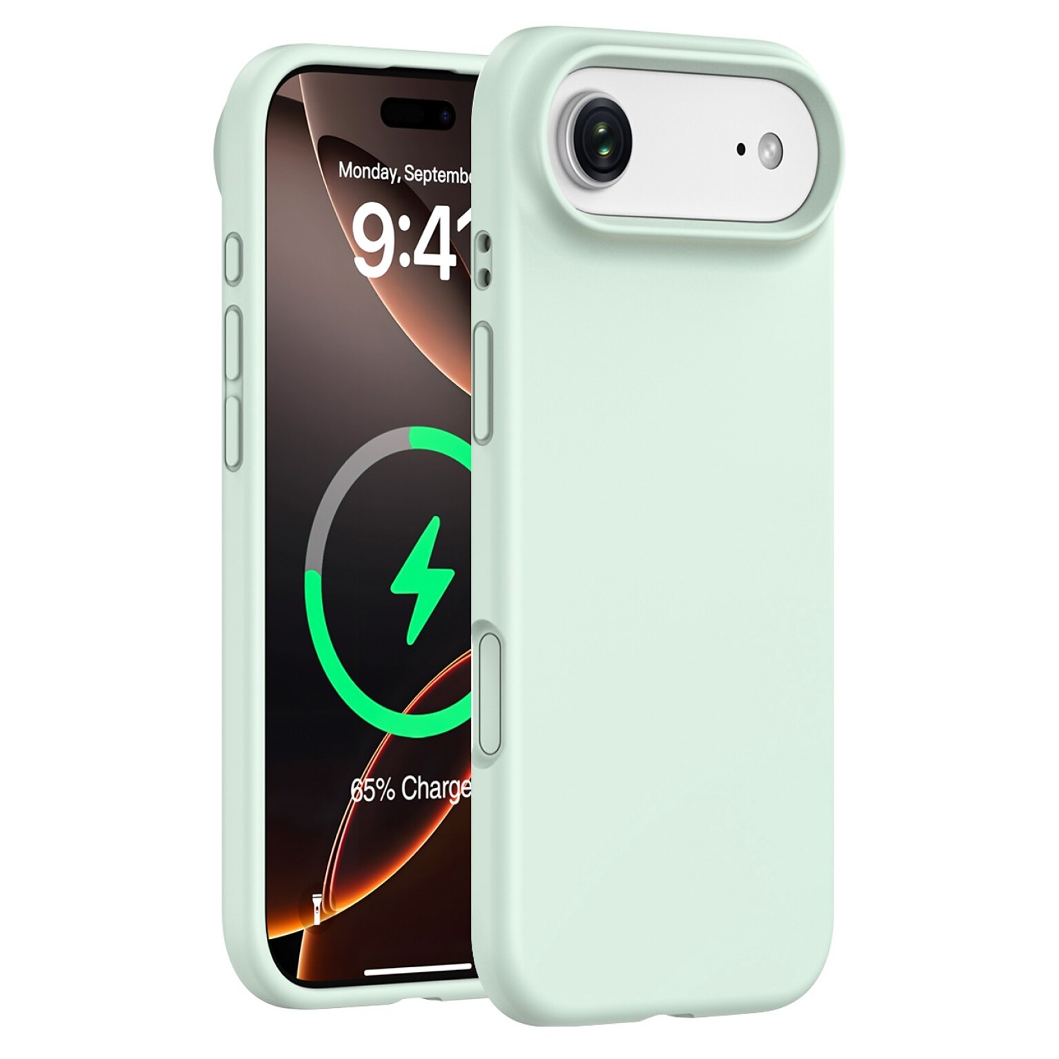 SaharaCase Venture Series MagSafe Compatible Phone Case for iPhone 17 Air, Shock Absorbing, Green Oasis (CP00946)