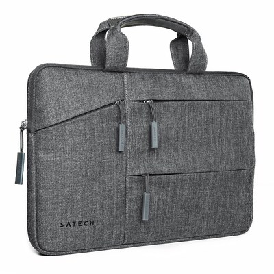 Satechi 13" Water-Resistant Laptop Carrying Case, Gray (ST-LTB13)