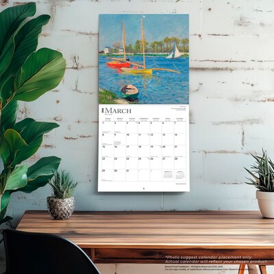 2026 BrownTrout Impressionists 12" x 12" Monthly Wall Calendar (9798330703852)