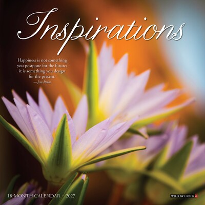 2027 Willow Creek Inspirations 7 x 7 Monthly Wall Calendar (64054)