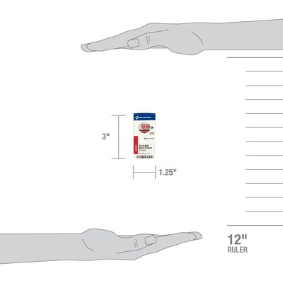 First Aid Only First Aid Burn Cream Packets, 1/32 oz., 10/Box (FAE-7011)
