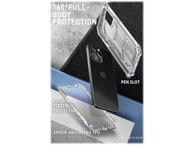 i-Blason Armorbox Frost Rugged Case for iPhone 14 Pro Max (iPhone2022Pro-6.7-Armorbox-SP-Frost)